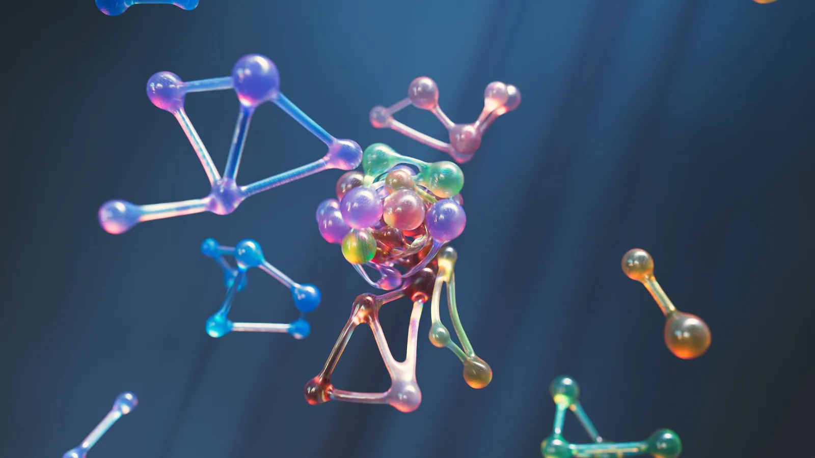3D molecular structure illustration